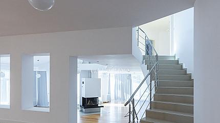 Luxury house with a pool in a gated complex