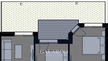 Two-bedroom apartment with yard in the Poligona neighborhood