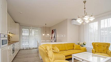 Luxuriously furnished three-room apartment for rent in Dianabad