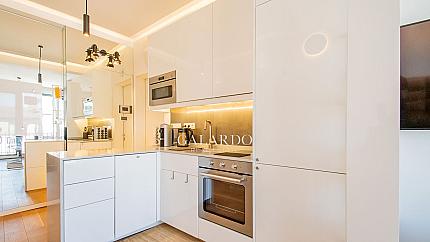 Galardo Real Estate presents a two-bedroom apartment in the center of Sofia opposite the Kristal Garden.