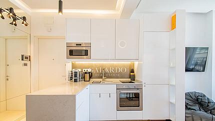 Galardo Real Estate presents a two-bedroom apartment in the center of Sofia opposite the Kristal Garden.