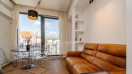 Galardo Real Estate presents a two-bedroom apartment in the center of Sofia opposite the Kristal Garden.