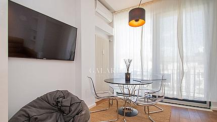 Galardo Real Estate presents a two-bedroom apartment in the center of Sofia opposite the Kristal Garden.