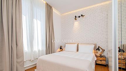 Galardo Real Estate presents a two-bedroom apartment in the center of Sofia opposite the Kristal Garden.