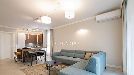 Spacious one-bedroom apartment in a gated complex in Boyana district