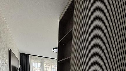 Луксозно обзаведен двустаен апартамент в кв. Малинова долина