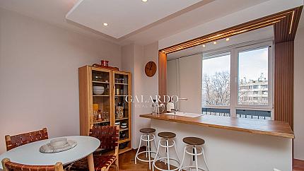 Designer 2-bedroom apartment minutes from Bulgaria metro station