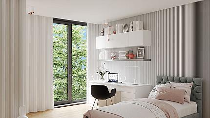 3-bedroom apartment in a gated complex