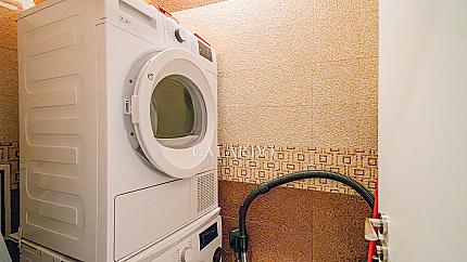 Two-bedroom apartment for rent in the Belite Brezi district.