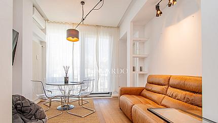 Galardo Real Estate presents a two-bedroom apartment in the center of Sofia opposite the Kristal Garden.