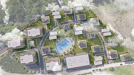 Апартамент с 3 спални в луксозен затворен комплекс с басейн.