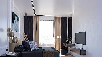 French style and quality in a south facing two bedroom apartment next to Paradise Mall