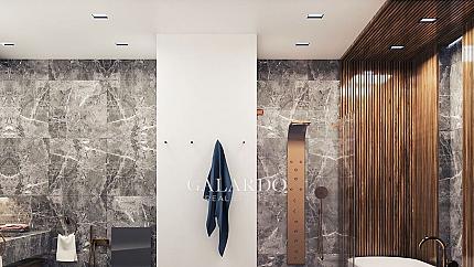 French style and quality in a south facing two bedroom apartment next to Paradise Mall