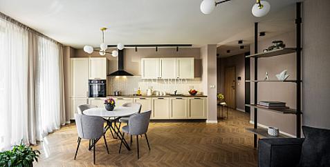 Луксозен тристаен апартамент в нова сграда в Кършияка