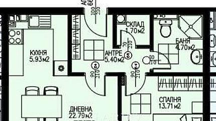 Beautiful south-facing 1-bedroom apartment in a Gated complex with Act 16