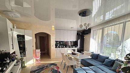 Stylishly furnished two-bedroom apartment in Simeonovo district