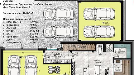Самостоятелна къща в затворен комплекс в Симеоново