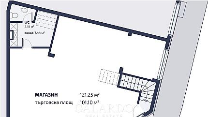 Ъглов магазин с голяма витрина до 29-то ДКЦ, кв.Гоце Делчев