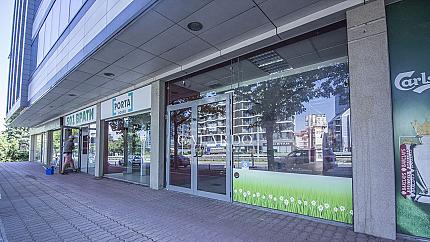 Shop facing Bulgaria Blvd.