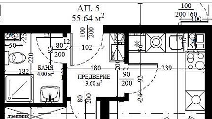 Тристаен апартамент за продажба в кв. Малинова долина