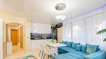 Stylishly furnished two-bedroom apartment in Simeonovo district