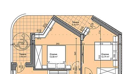 Galardo real estate предлага за продажба тристаен апартамент в квартал Христо Смирненски