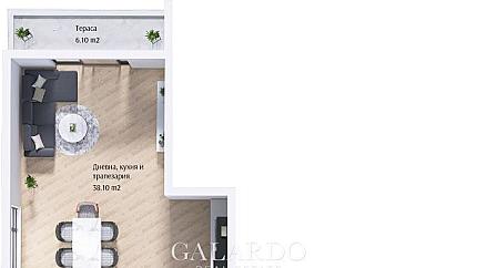 Тристаен апартамент в квартал Тракия