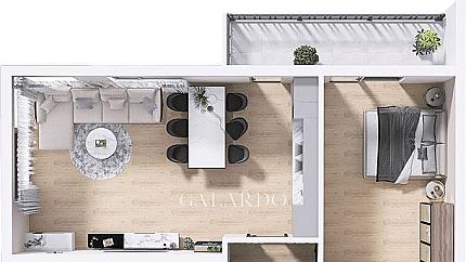 Тристаен апартамент в квартал Христо Смирненски