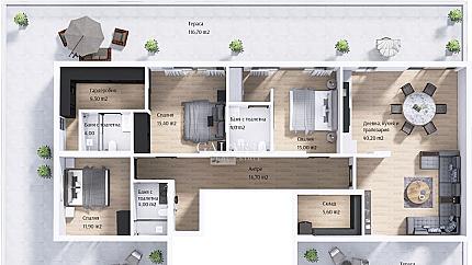 Многостаен апартамент в квартал Тракия