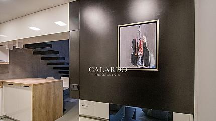 Стилен и луксозен дизайнерски двустаен мезонет под наем