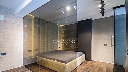 Стилен и луксозен дизайнерски двустаен мезонет под наем