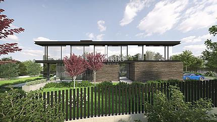 Модерна фамилна къща на две нива на централна улица в кв.Драгалевци