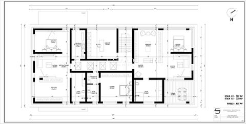 Модерна фамилна къща на две нива на централна улица в кв.Драгалевци