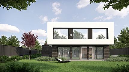 Самостоятелна къща с двор и три спални над магазин Макс, кв.Драгалевци