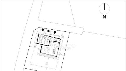 Самостоятелна къща с двор и три спални над магазин Макс, кв.Драгалевци