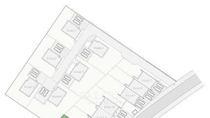 Row house in a  complex of houses in the "Detski Grad" area, Pancharevo