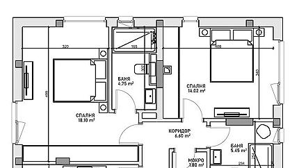 Detached house in a  complex of houses in the "Detski Grad" area, Pancharevo