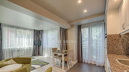 Еднопространствен апартамент под наем  в центъра на София