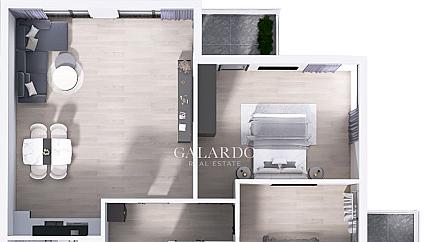 Тристаен апартамент в квартал Остромила