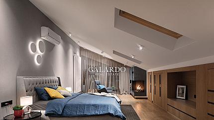 Обзаведена луксозна самостоятелна къща в затворен комплекс