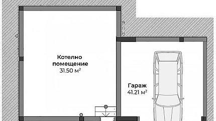 Обзаведена луксозна самостоятелна къща в затворен комплекс