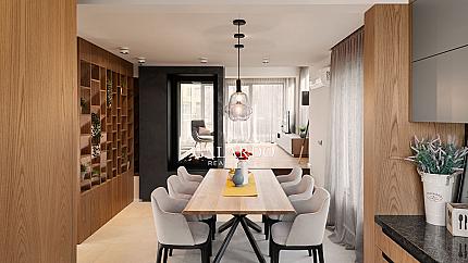 Обзаведена луксозна самостоятелна къща в затворен комплекс