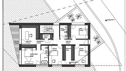 Просторна къща с пет спални близо до Villa Spago с. Бистрица