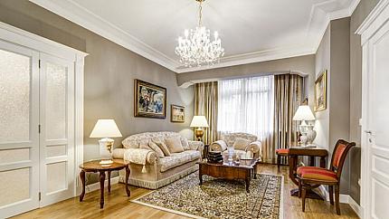 Luxury two-bedroom apartment for rent in the ideal center of Sofia