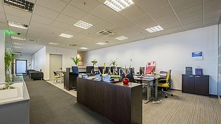 Office in a class B building in a large office complex