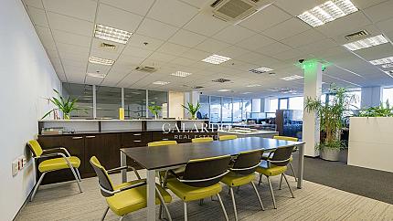 Office in a class B building in a large office complex