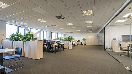 Office in a class B building in a large office complex