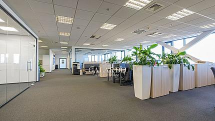 Office in a class B building in a large office complex
