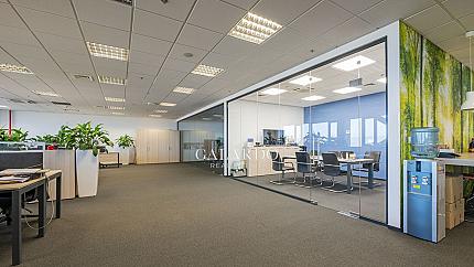 Office in a class B building in a large office complex