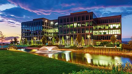 Office in a class B building in a large office complex